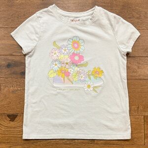 Cat & Jack Girls Graphic Short-Sleeve Shirt - Size M (8)